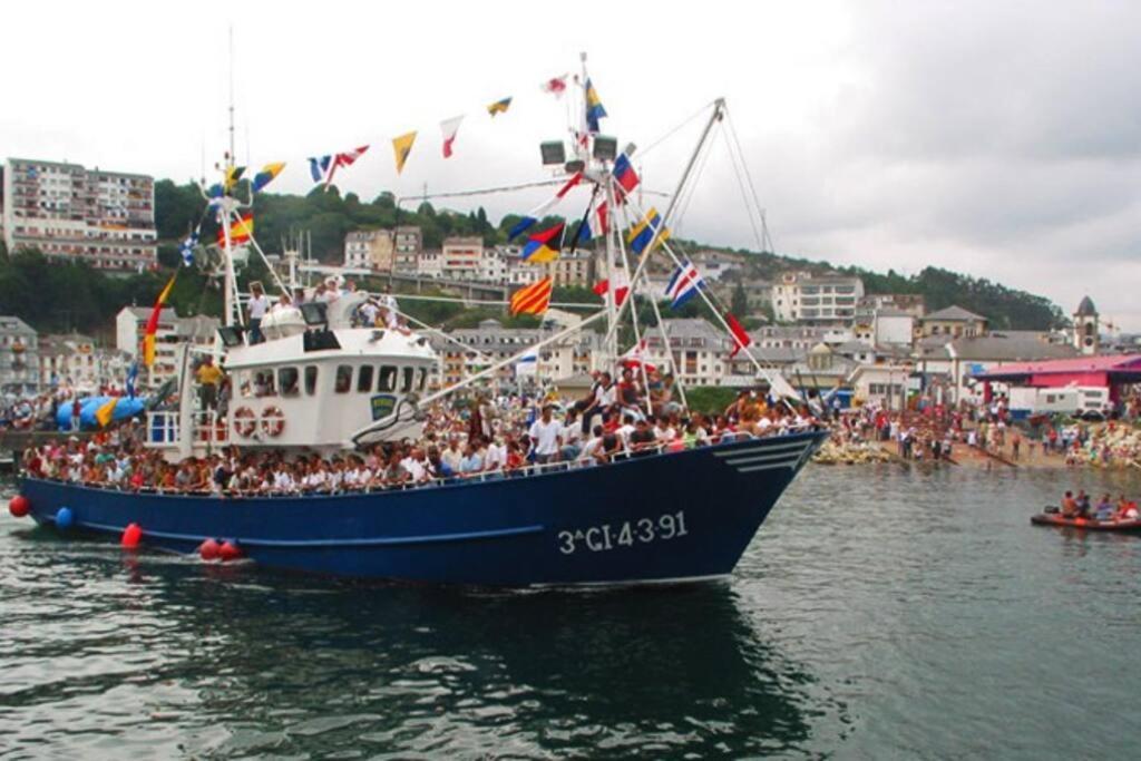 A Bruxo Fonte 8 Pzs 2 Banos Full Reg Vut38509 Luarca Exterior foto